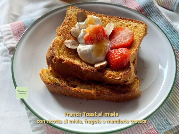 french toast al miele