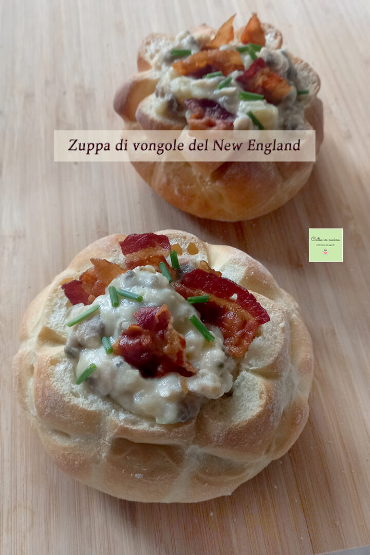 zuppa di vongole del new england (Clam Chowder)