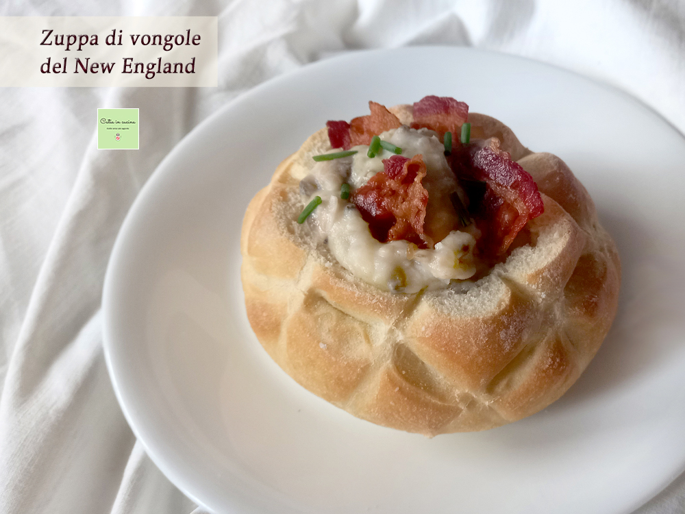 zuppa di vongole del new england (Clam Chowder)