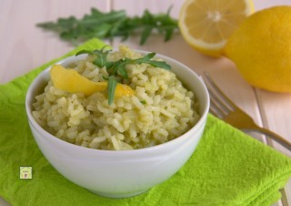 risotto limone e rucola