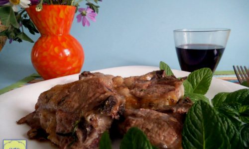 Agnello alla menta