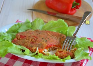 cotolette di peperoni ripiene