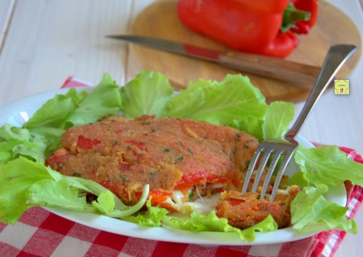 cotolette di peperoni ripiene