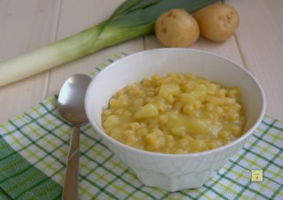 minestra di patate e porri