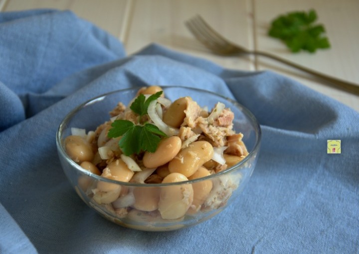 insalata di tonno e fagioli