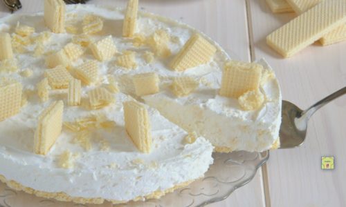 Torta fredda ai wafer senza cottura