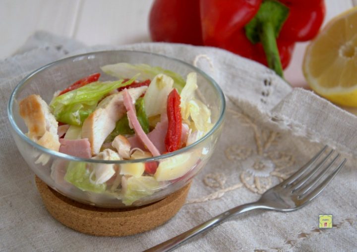 insalata di pollo senza maionese