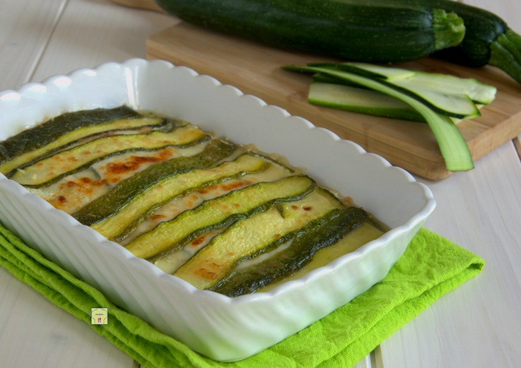 parmigiana bianca di zucchine allo yogurt