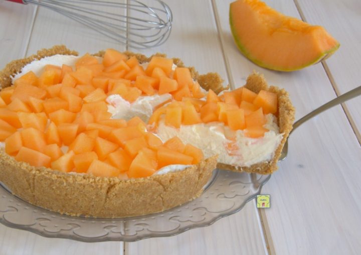 crostata al melone senza cottura