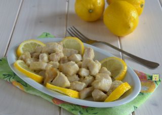 bocconcini di pollo al limone