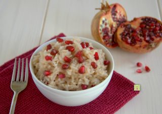 risotto alla melagrana