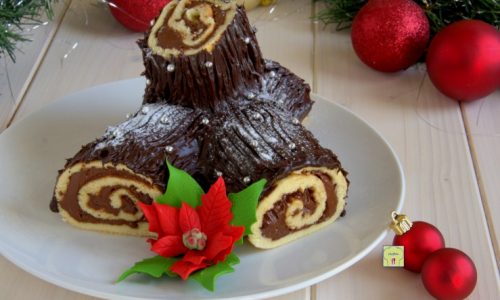 Tronchetto di Natale alla nutella