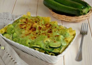 pasta al forno con le zucchine