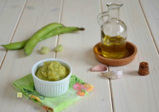 pesto di fave fresche