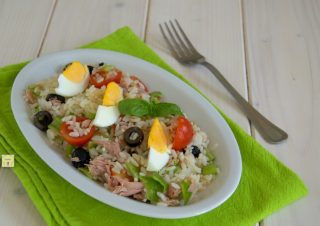 insalata di riso alla nizzarda