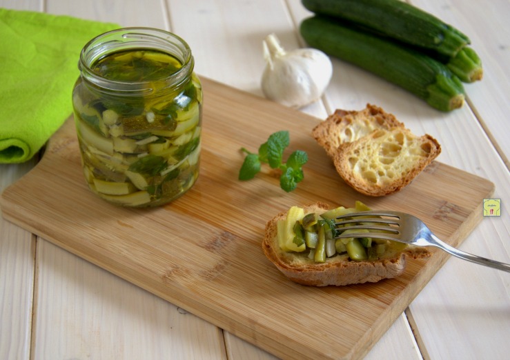 zucchine sottolio