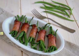 involtini di fagiolini e speck