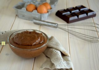 crema chiboust al cioccolato