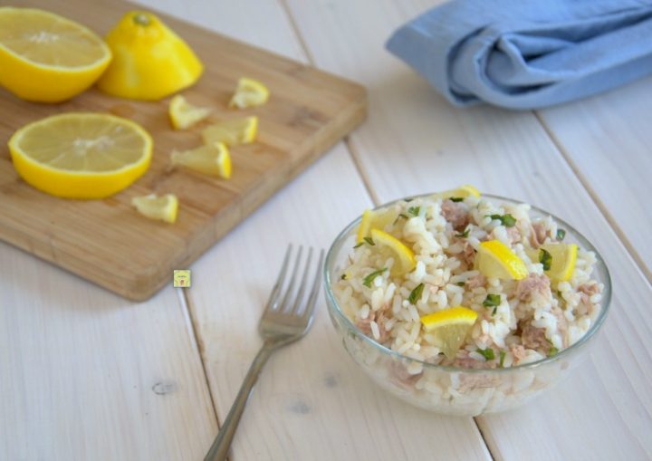 riso freddo tonno e limone riso freddo tonno e limone