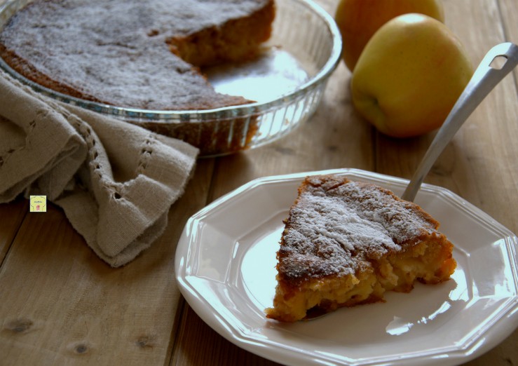 torta di mele veloce col cucchiaio