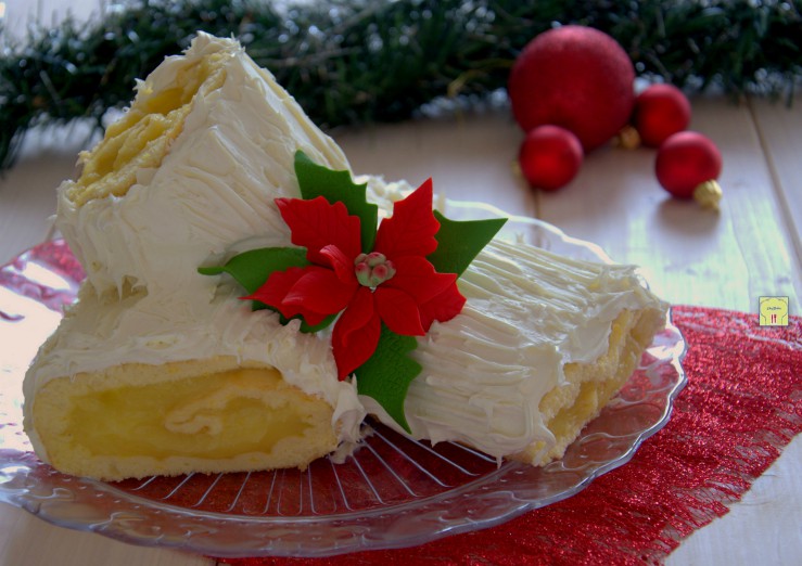 Tronchetto Di Natale Bianco Ricetta.Tronchetto Di Natale Arancia E Cioccolato Bianco Golosissimo