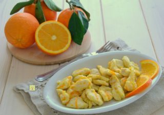 bocconcini di pollo all arancia