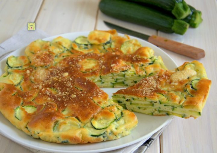 torta di zucchine light