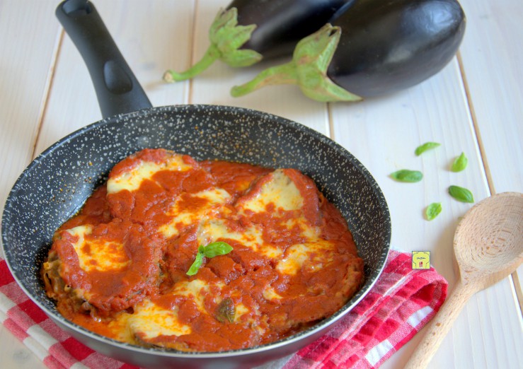 parmigiana di melanzane in padella