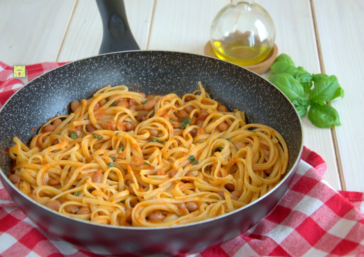 pastasciutta coi fagioli