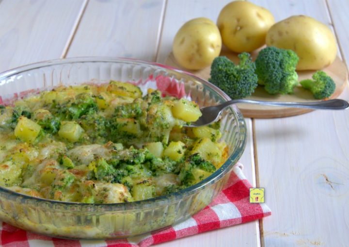 pasticcio di broccoli e patate