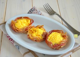 frittatine nella pancetta