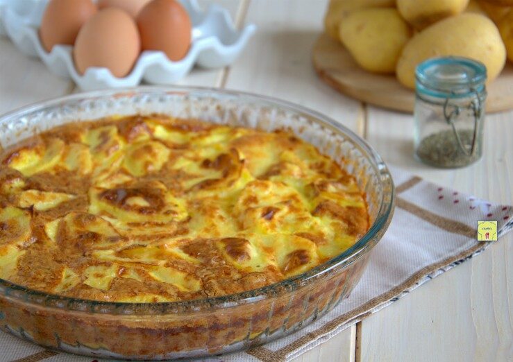 Frittata di patate al forno