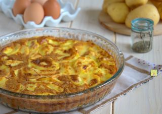 frittata di patate al forno