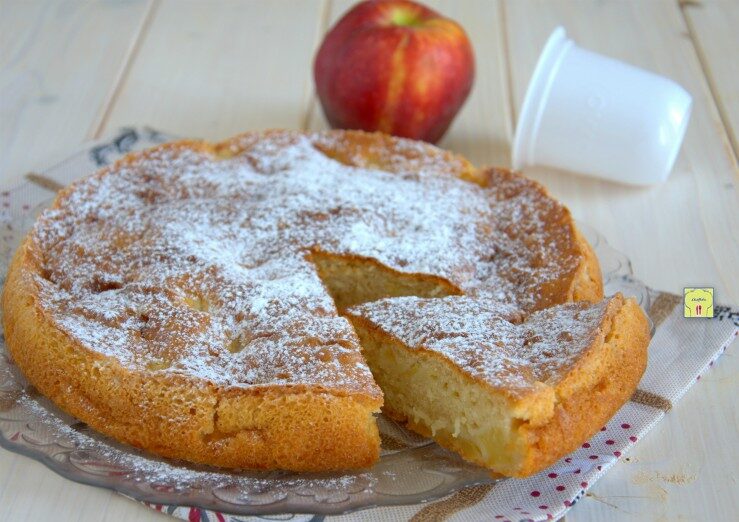 Torta di mele e yogurt