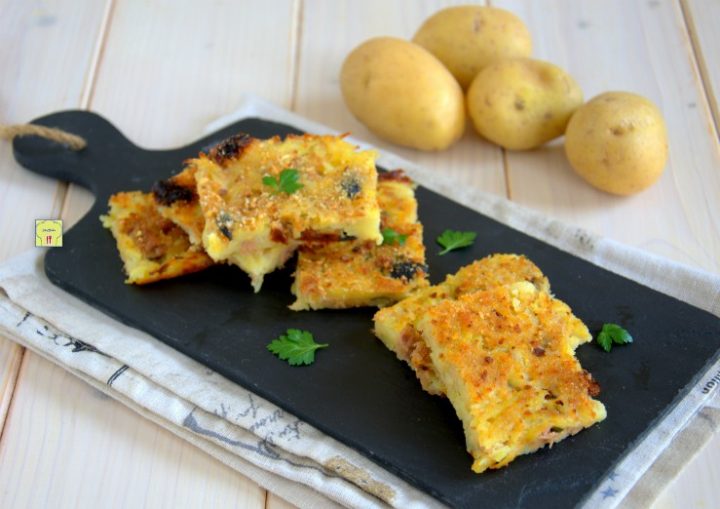 schiacciata di tonno e patate