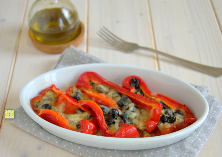 peperoni farciti al microonde