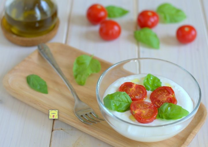 crema di burrata e pomodorini
