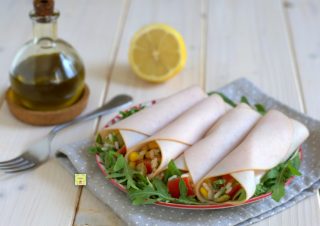 involtini di fesa di tacchino al riso