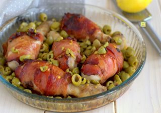 pollo speck e olive