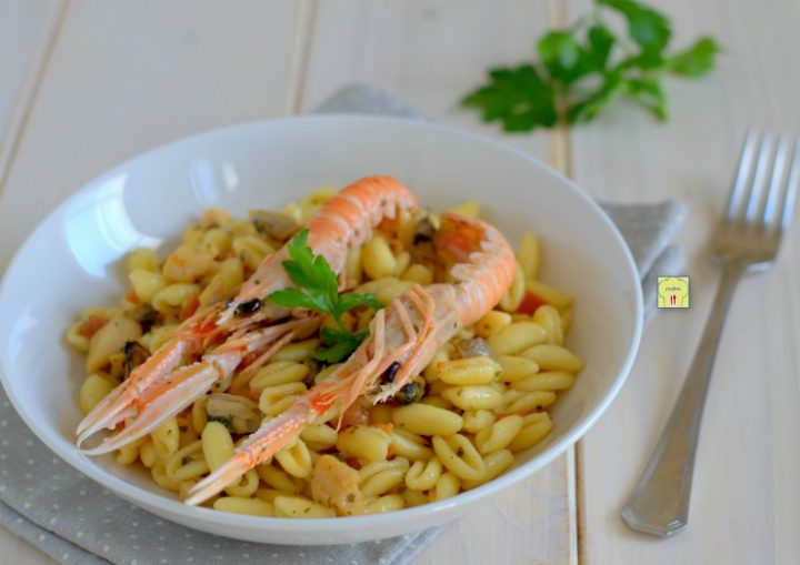 cavatelli allo scoglio