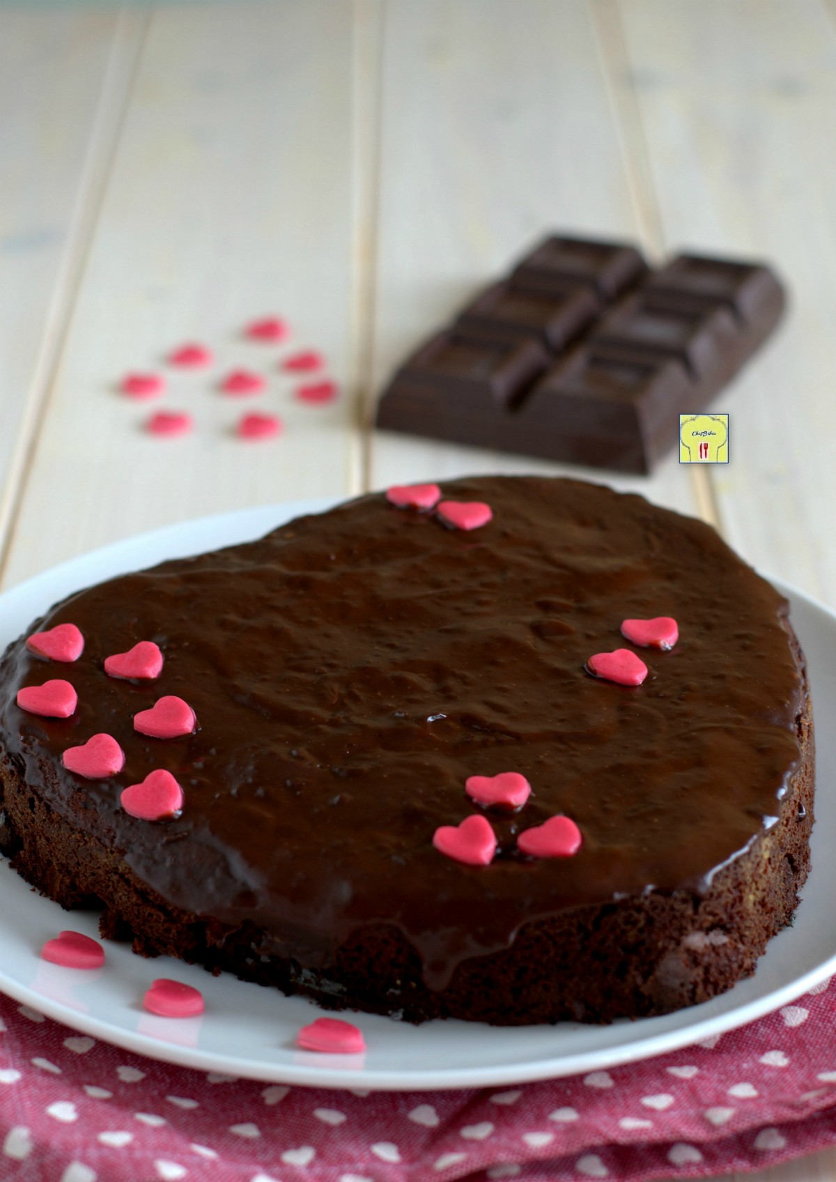 torta di san valentino al cioccolato gp