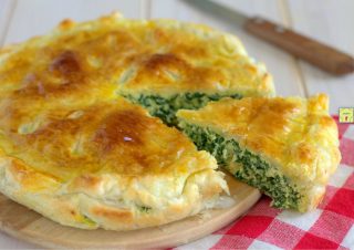 torta rustica ricotta e spinaci
