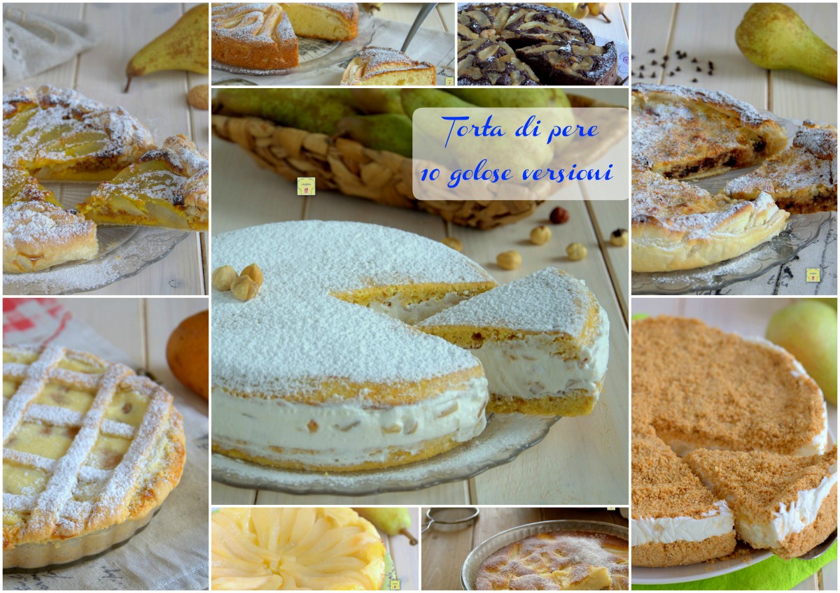 torta di pere 10 golose versioni