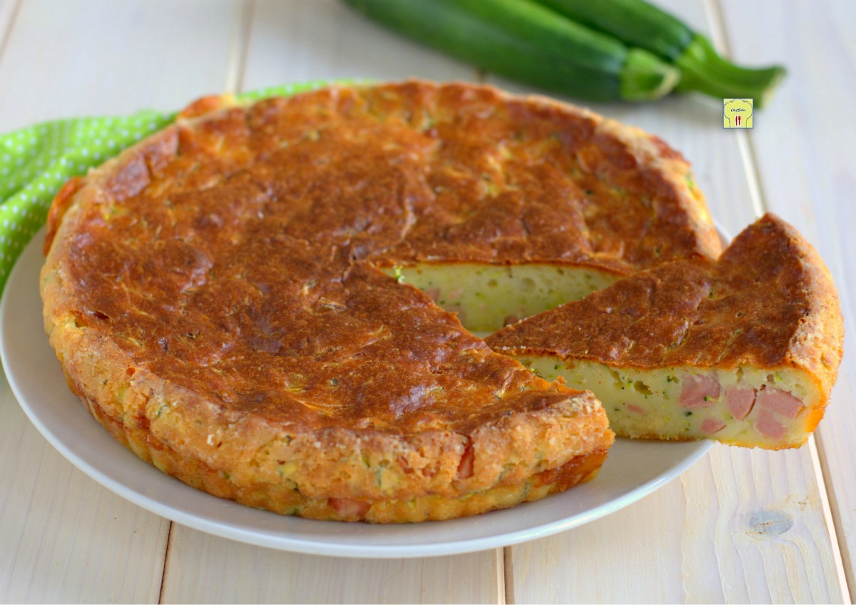 torta 7 vasetti zucchine e mortadella