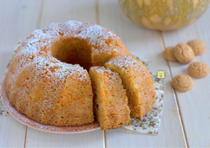 ciambella zucca e amaretti