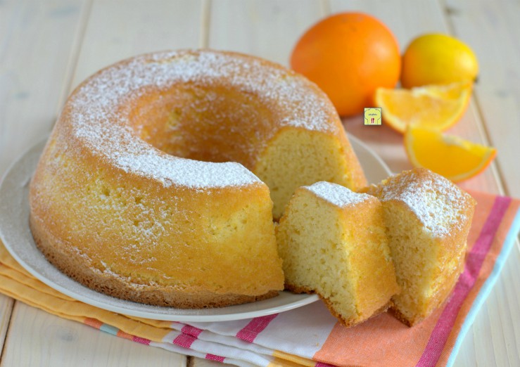 ciambella sofficissima arancia e limone
