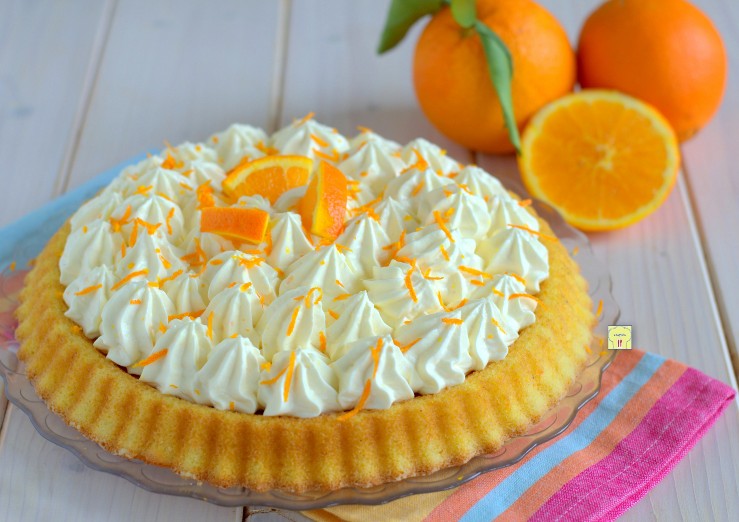 crostata morbida paradiso all’arancia