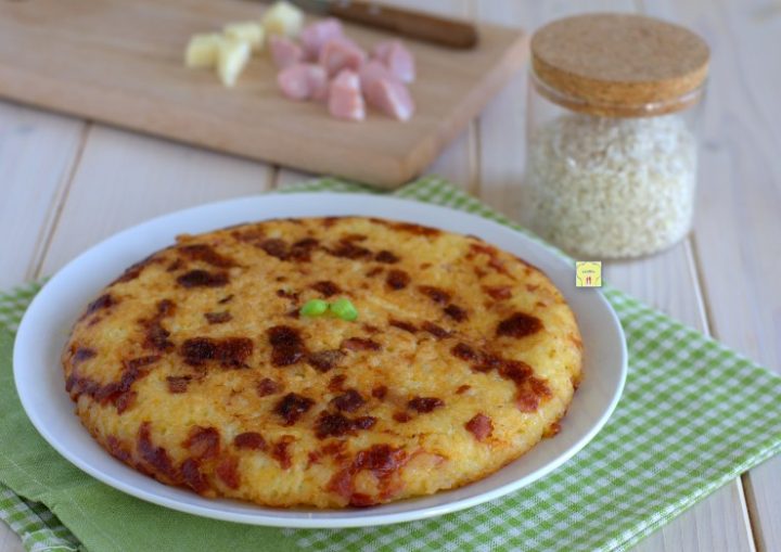 frittata di riso svuota frigo
