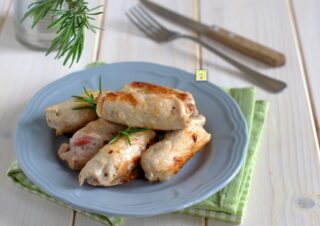 involtini di lonza coppa e scamorza