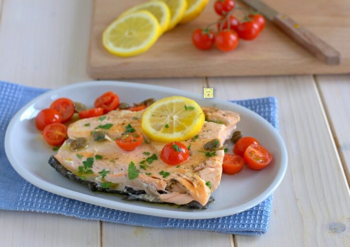 salmone in padella